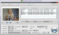 WinX Free MOV TO AVI Video Converter screenshot